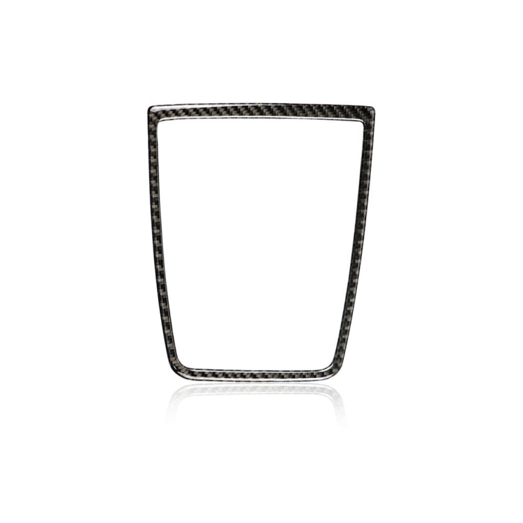 Carbon Fiber Car Instrument Big Horn Frame Decorative Sticker for BMW 5 Series GT F07 2010-2016 by buy2fix