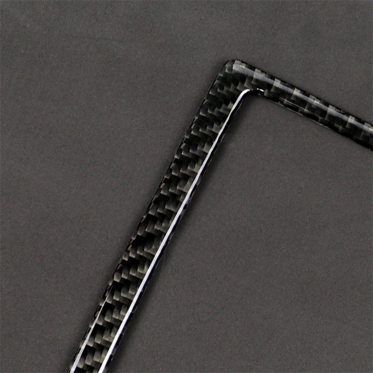 Carbon Fiber Car Instrument Big Horn Frame Decorative Sticker for BMW 5 Series GT F07 2010-2016 by buy2fix