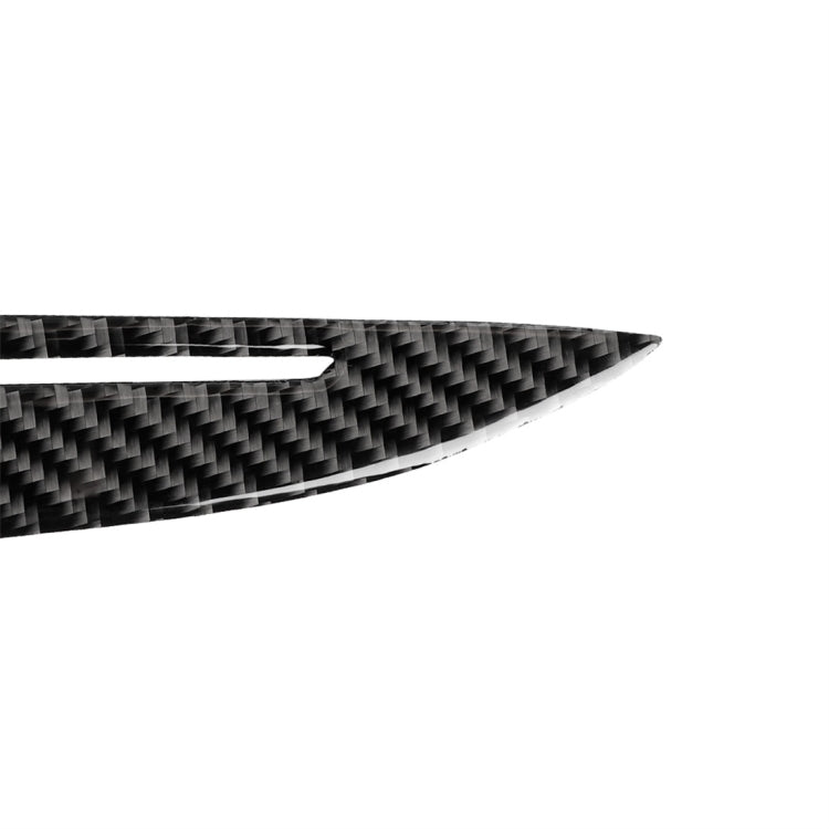 Carbon Fiber Car Lamp Eyebrow Decorative Sticker for BMW 5 Series F10 2014-2016 by buy2fix