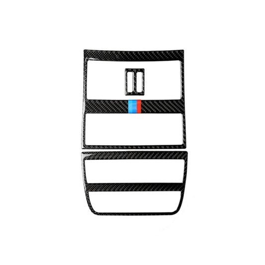 Three Color Carbon Fiber Car Rear Air Outlet Frame Decorative Sticker for BMW 5 Series F10 2011-2017 - Car Interior Mouldings by buy2fix | Online Shopping UK | buy2fix