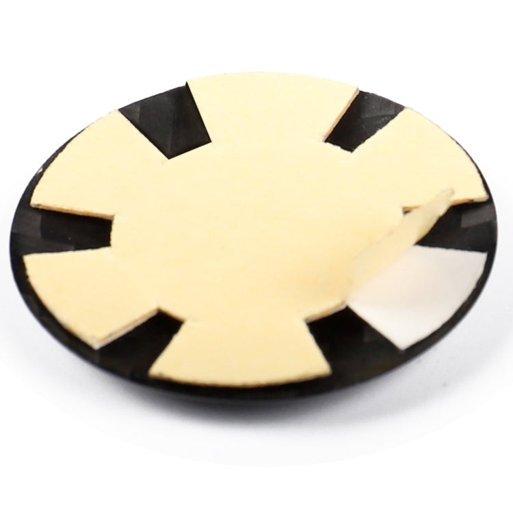 Car Carbon Fiber Engine Start Button Decorative Cover Trim for Alfa Romeo Giulia (Black) by buy2fix