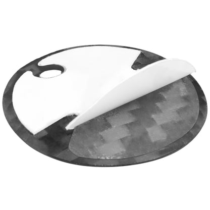 Car Carbon Fiber Engine Start Button Decorative Cover Trim for Ford Focus 2019 (Red) by buy2fix