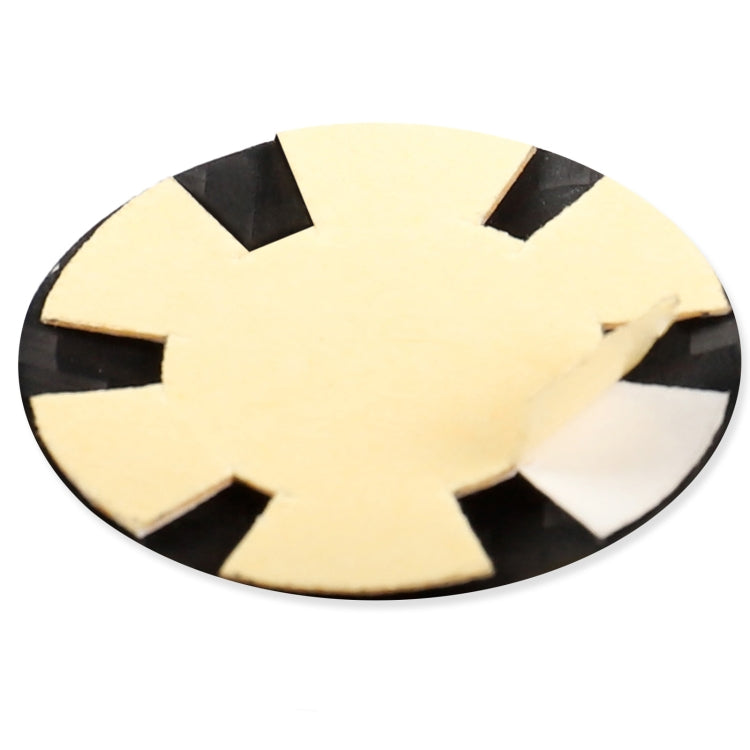 Car Carbon Fiber Engine Start Button Decorative Cover Trim for Land Rover Discovery 2016-2019 (Black) by buy2fix