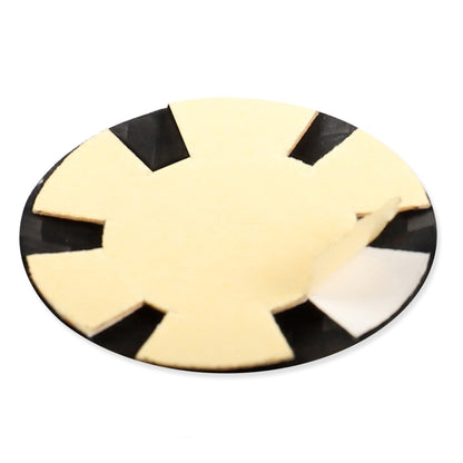 Car Carbon Fiber Engine Start Button Decorative Cover Trim for Land Rover Discovery 2016-2019 (Red) by buy2fix