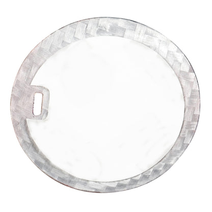 Car Carbon Fiber Engine Start Button Decorative Cover Trim for Ford Mustang 2015-2019 (Red) by buy2fix