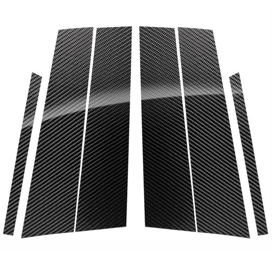 Car Carbon Fiber B Pillar Decorative Sticker for Mercedes-Benz GLC 2015-2019, Left and Right Drive Universal - Car Interior Mouldings by buy2fix | Online Shopping UK | buy2fix