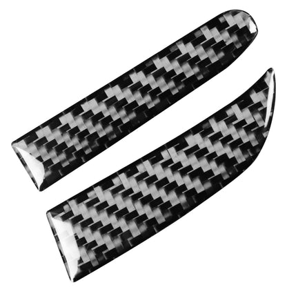3 in 1 Car Carbon Fiber Front Passenger Seat Storage Box Decorative Sticker for Honda Civic 8th Generation 2006-2011, Right Drive by buy2fix