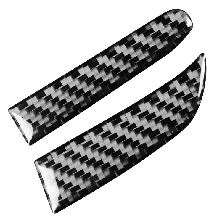 3 in 1 Car Carbon Fiber Front Passenger Seat Storage Box Decorative Sticker for Honda Civic 8th Generation 2006-2011, Left Drive by buy2fix