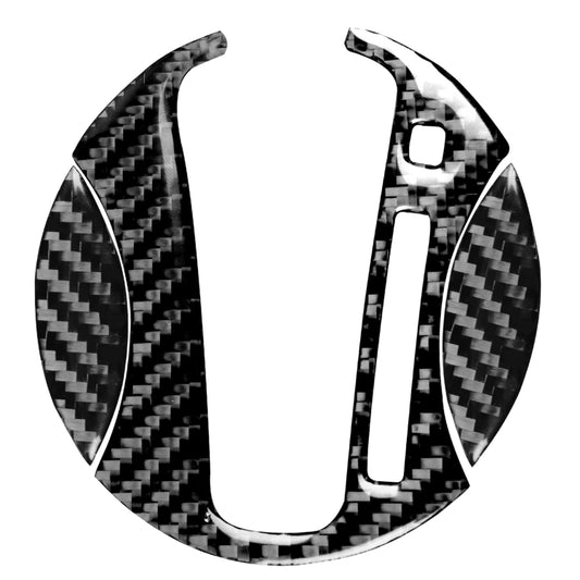 3 in 1 Car Carbon Fiber Automatic Gear Decorative Sticker for Honda Civic 8th Generation 2006-2011, Right Drive by buy2fix