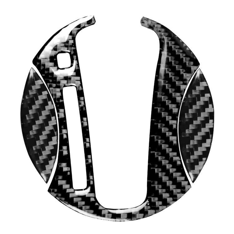 3 in 1 Car Carbon Fiber Automatic Gear Decorative Sticker for Honda Civic 8th Generation 2006-2011, Left Drive by buy2fix