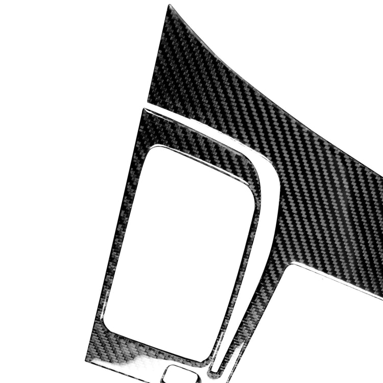 3 in 1 Car Carbon Fiber Central Control Navigation Panel Decorative Sticker for Honda Civic 8th Generation 2006-2011, Left Drive by buy2fix