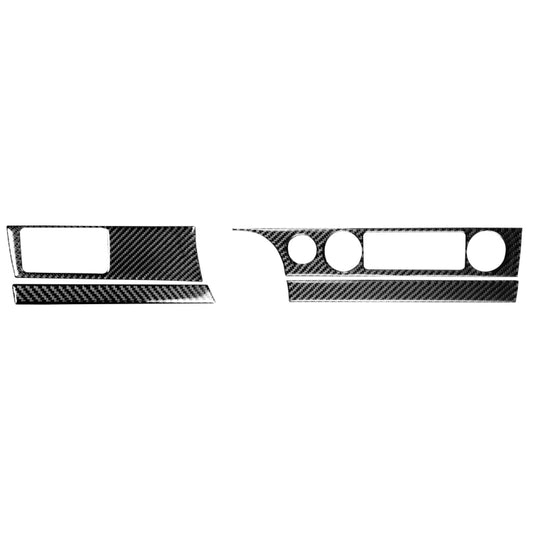 4 in 1 Car Carbon Fiber Air Conditioning Button + Headlight Switch Panel Decorative Sticker for Honda Civic 8th Generation 2006-2011, Left Drive - Car Interior Mouldings by buy2fix | Online Shopping UK | buy2fix