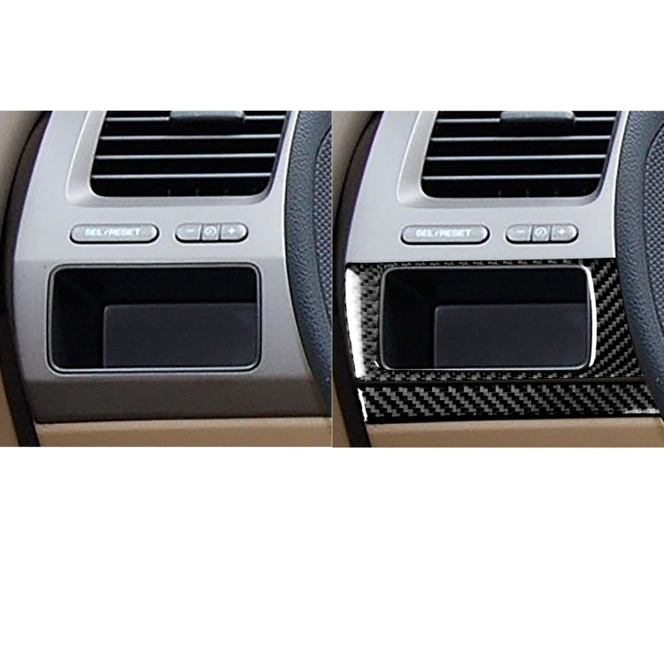 4 in 1 Car Carbon Fiber Air Conditioning Button + Headlight Switch Panel Decorative Sticker for Honda Civic 8th Generation 2006-2011, Left Drive - Car Interior Mouldings by buy2fix | Online Shopping UK | buy2fix