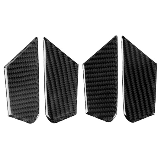 4 in 1 Car Carbon Fiber Inner Door Bowl Decorative Sticker for Alfa Romeo Giulia 2017-2019, Left and Right Drive Universal - Car Interior Mouldings by buy2fix | Online Shopping UK | buy2fix