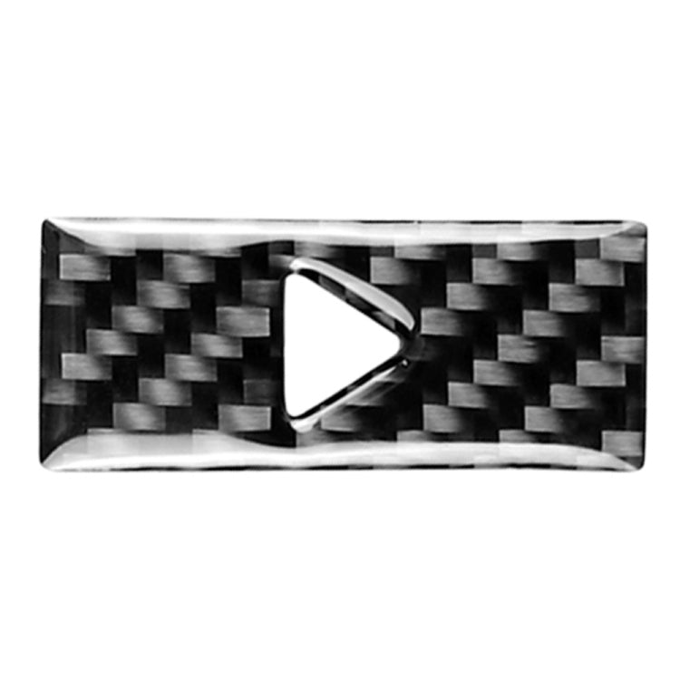 Car Carbon Fiber Warning Light Decorative Sticker for Mazda CX-5 2017-2018, Left and Right Drive Universal by buy2fix