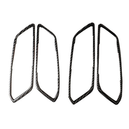 4 in 1 Car Carbon Fiber Door Handle Decorative Sticker for BMW 3 Series G20/G28/325Li/330d/335 2019-2020, Left and Right Drive Universal - Car Interior Mouldings by buy2fix | Online Shopping UK | buy2fix