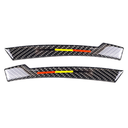 Car Carbon Fiber Rearview Mirror Anti-collision Strip C for Mercedes-Benz A/B/C/E Class/GLK/GLE/GLS/GLA/CLA, Left and Right Drive Universal by buy2fix
