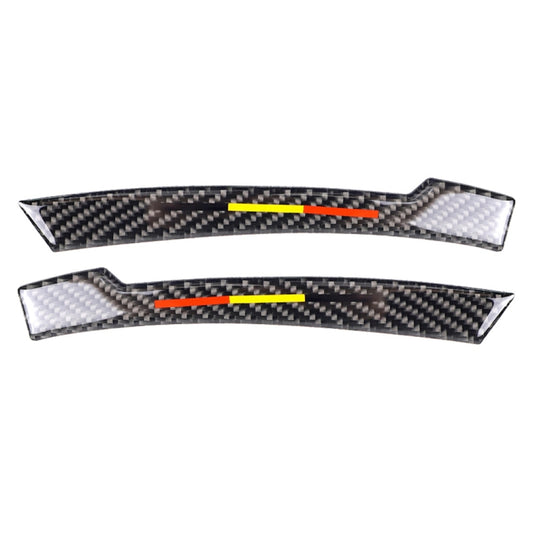 Car Carbon Fiber Rearview Mirror Anti-collision Strip C for Mercedes-Benz A/B/C/E Class/GLK/GLE/GLS/GLA/CLA, Left and Right Drive Universal by buy2fix