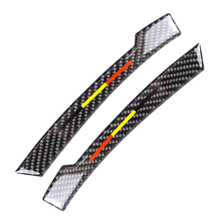 Car Carbon Fiber Rearview Mirror Anti-collision Strip C for Mercedes-Benz A/B/C/E Class/GLK/GLE/GLS/GLA/CLA, Left and Right Drive Universal by buy2fix