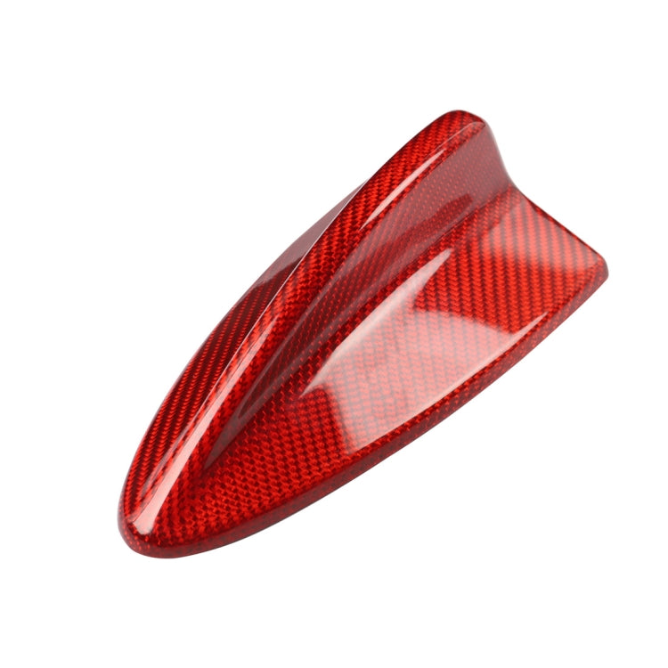 Car Carbon Fiber Antenna Decorative Cover for BMW E90, C Style (Red) by buy2fix