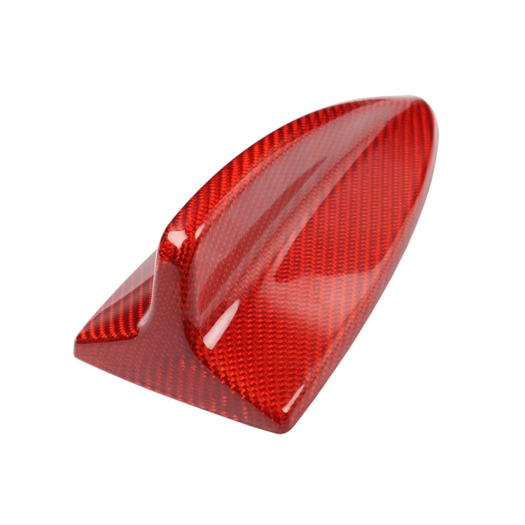 Car Carbon Fiber Antenna Decorative Cover for BMW E90, C Style (Red) by buy2fix