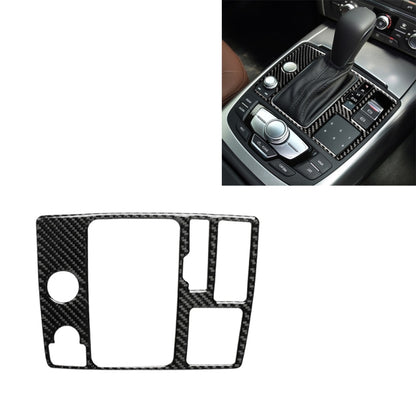 Car Carbon Fiber One-button Start Panel Decorative Sticker for Audi A6 S6 C7 A7 S7 4G8 2012-2018, Right Drive - Car Interior Mouldings by buy2fix | Online Shopping UK | buy2fix