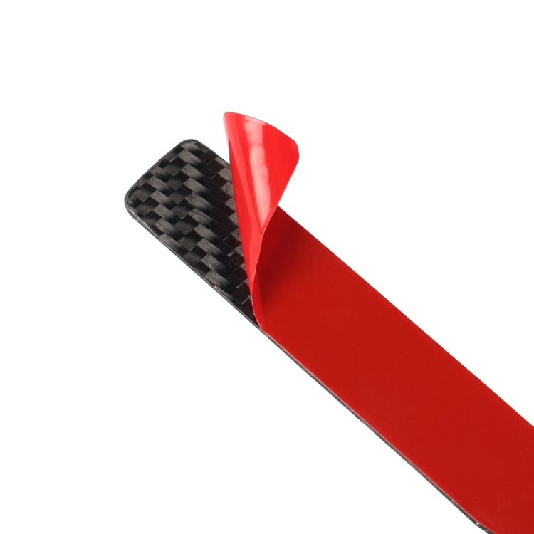 Car Carbon Fiber German Flag Pattern Rearview Mirror Anti-collision Sticker for Audi TT, Left and Right Drive Universal, B Style by buy2fix