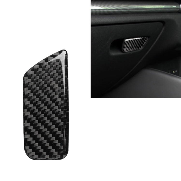 Car Carbon Fiber Passenger Seat Hand Box Switch Decorative Sticker for Audi A3 / 8V 2014-2019, Right Drive - Car Interior Mouldings by buy2fix | Online Shopping UK | buy2fix