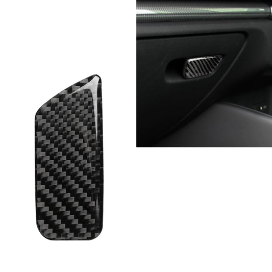 Car Carbon Fiber Passenger Seat Hand Box Switch Decorative Sticker for Audi A3 / 8V 2014-2019, Right Drive - Car Interior Mouldings by buy2fix | Online Shopping UK | buy2fix