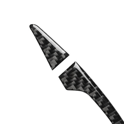 4 PCS Car Carbon Fiber Door Outside Handle Decorative Sticker for Audi A3 2014-2019, Left and Right Drive Universal - Car Interior Mouldings by buy2fix | Online Shopping UK | buy2fix