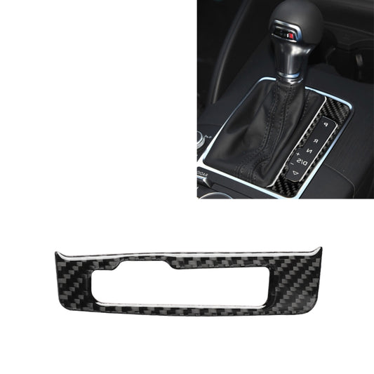 Car Carbon Fiber Gear Shift Frame Decorative Sticker for Audi A3 / 8V 2014-2019, Right Drive - Car Interior Mouldings by buy2fix | Online Shopping UK | buy2fix