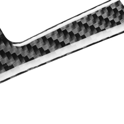 Car Carbon Fiber Armrest Cup Holder Decorative Stickers for Volvo V60 2010-2017 / S60 2010-2018, Left and Right Drive Universal by buy2fix