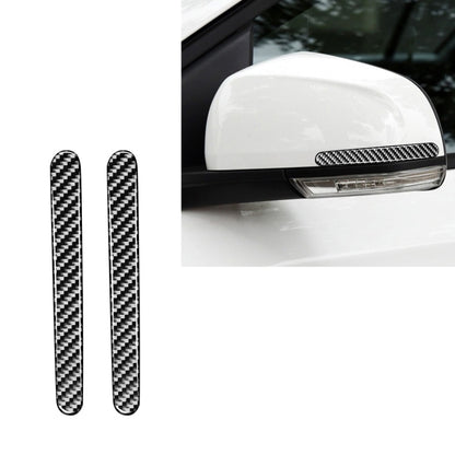 2 PCS Car Carbon Fiber Rearview Mirror Anti-collision Strip for Chevrolet Cruze 2009-2015, Left and Right Drive Universal by buy2fix