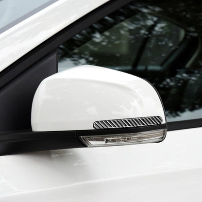 2 PCS Car Carbon Fiber Rearview Mirror Anti-collision Strip for Chevrolet Cruze 2009-2015, Left and Right Drive Universal by buy2fix