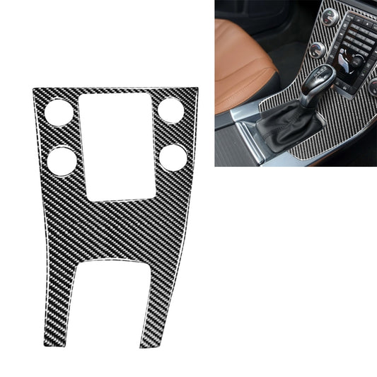 Car Carbon Fiber Central Control Panel Decorative Stickers for Volvo V60 2010-2017 / S60 2010-2018, Right Drive - Car Interior Mouldings by buy2fix | Online Shopping UK | buy2fix