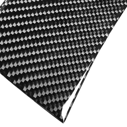 3 in 1 Car Carbon Fiber Electronic Handbrake Decorative Stickers for Jaguar F-PACE X761 XE X760 XF X260 2016-2020, Left and Right Drive Universal by buy2fix