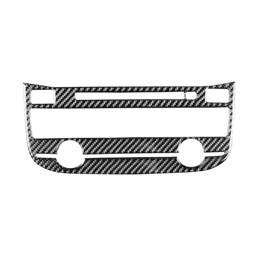 Car Carbon Fiber Air Conditioning Panel Decorative Stickers for Jaguar F-PACE X761 XE X760 XF X260 2016-2020, Left and Right Drive Universal - Car Interior Mouldings by buy2fix | Online Shopping UK | buy2fix
