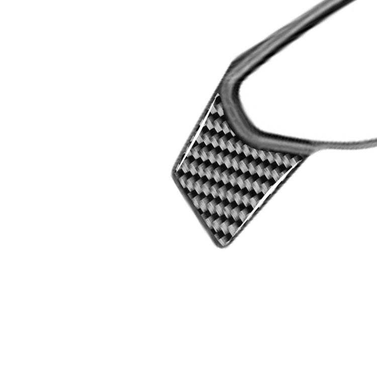 2 PCS Car Carbon Fiber Steering Wheel Paddle Decorative Stickers for Jaguar F-PACE X761 XE X760 XF X260 2016-2020, Left and Right Drive Universal by buy2fix