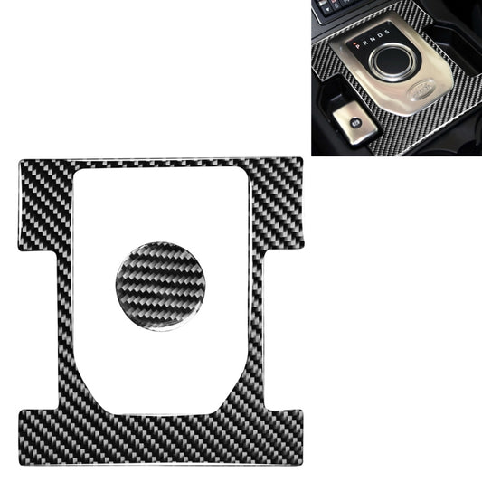 Car Carbon Fiber Gearshift Panel Decorative Sticker for Land Rover Discovery 4 2010-2016, Left and Right Drive Universal - Car Interior Mouldings by buy2fix | Online Shopping UK | buy2fix