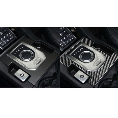 Car Carbon Fiber Gearshift Panel Decorative Sticker for Land Rover Discovery 4 2010-2016, Left and Right Drive Universal - Car Interior Mouldings by buy2fix | Online Shopping UK | buy2fix