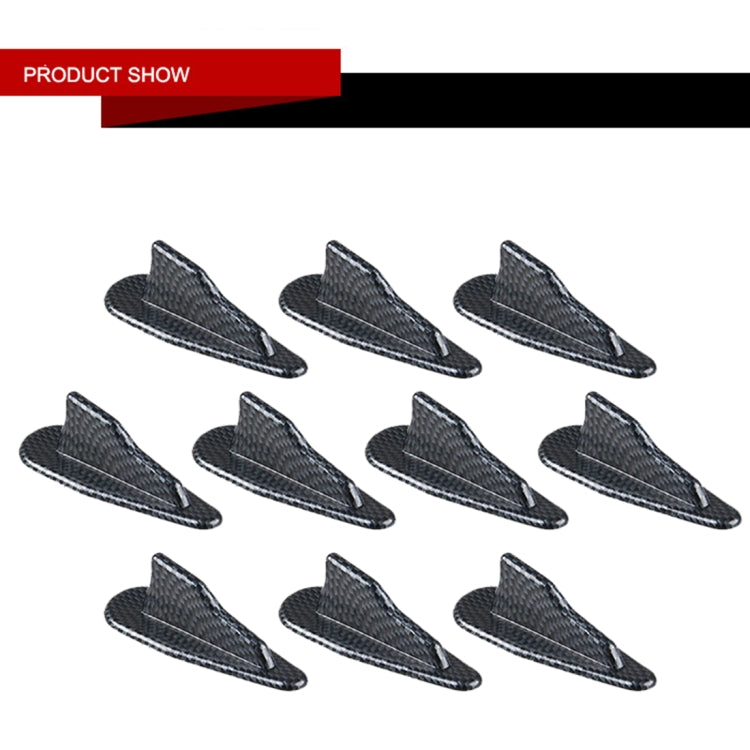 Universal Car Modification EVO Style Car Roof Radio Signal Shark Fin Decoration Accessories, Carbon Fiber Texture Style by buy2fix