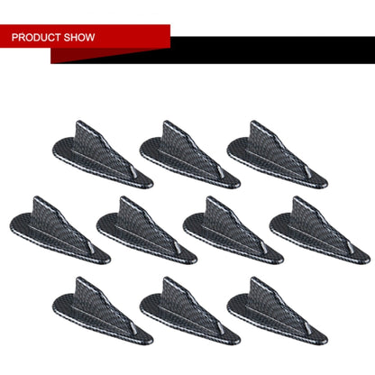 Universal Car Modification EVO Style Car Roof Radio Signal Shark Fin Decoration Accessories, Carbon Fiber Texture Style by buy2fix