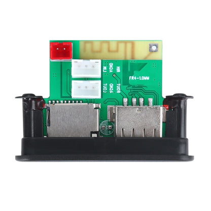 Car 12V Audio MP3 Player Decoder Board FM Radio TF Card USB AUX, with Bluetooth (Black) by buy2fix