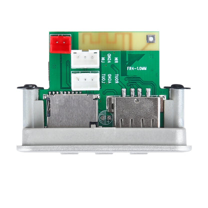 Car 12V Audio MP3 Player Decoder Board FM Radio TF Card USB AUX, with Bluetooth(White) by buy2fix