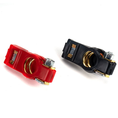 1 Pair Car Battery Cable Terminal Clamps Connectors Battery Clip - Booster Cable & Clip by buy2fix | Online Shopping UK | buy2fix