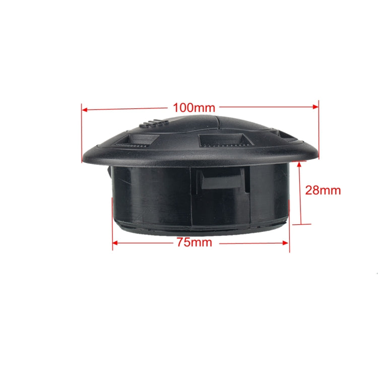Universal AC Air Outlet Vent with Grid or RV Bus Boat Yacht Auto Air Conditioner Vent Replacement Parts Car Accessories, Size: 100 x 75mm - Air Conditioning System by buy2fix | Online Shopping UK | buy2fix