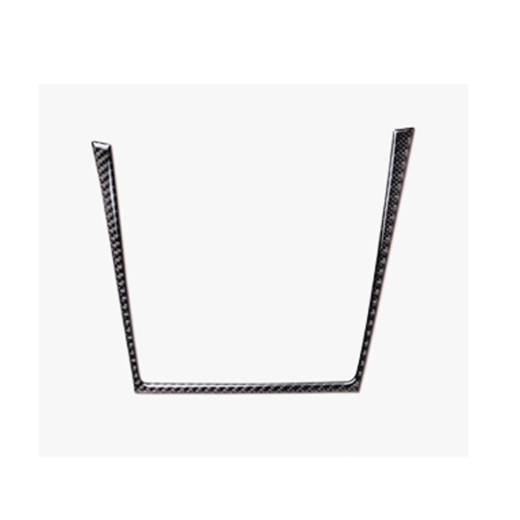 Car Carbon Fiber Water Cup Holder Decorative Sticker for BMW E70 X5 / E71 X6 2009-2013, Right Drive by buy2fix