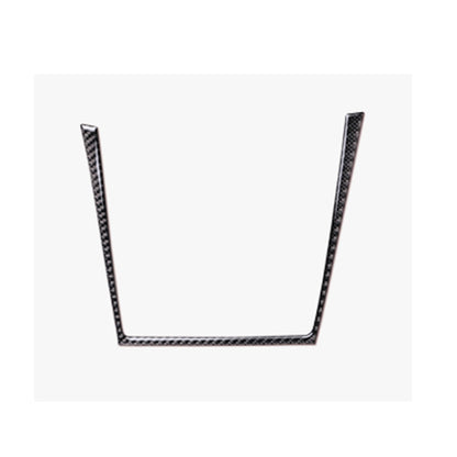 Car Carbon Fiber Water Cup Holder Decorative Sticker for BMW E70 X5 / E71 X6 2009-2013, Right Drive by buy2fix