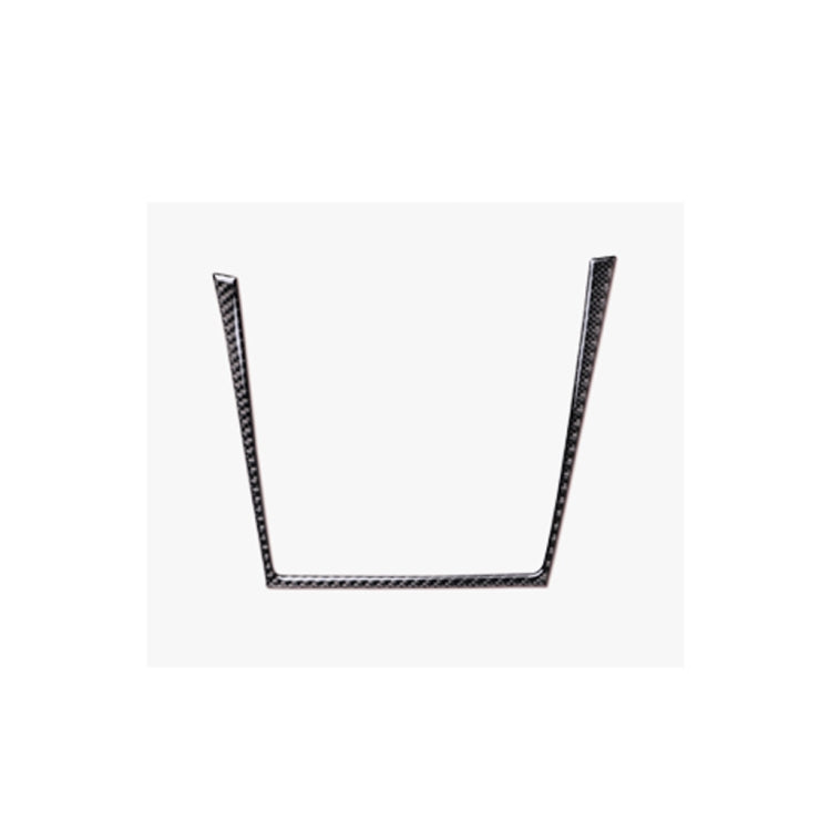 Car Carbon Fiber Water Cup Holder Decorative Sticker for BMW E70 X5 / E71 X6 2009-2013, Right Drive by buy2fix