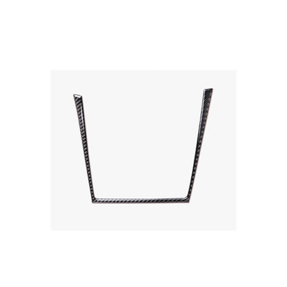 Car Carbon Fiber Water Cup Holder Decorative Sticker for BMW E70 X5 / E71 X6 2009-2013, Right Drive by buy2fix